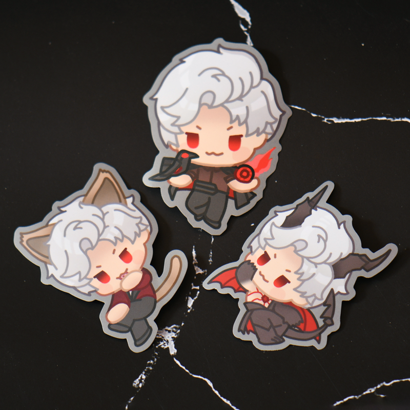 Sylus Love and Deepspace Vinyl Stickers