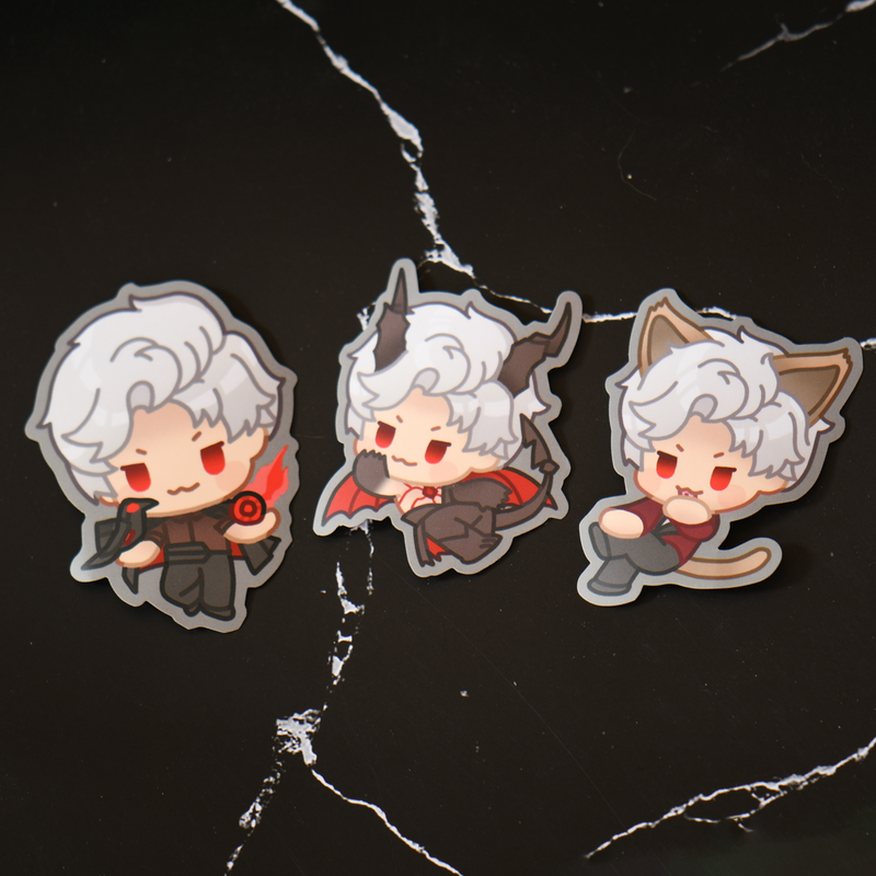 Sylus Love and Deepspace Vinyl Stickers