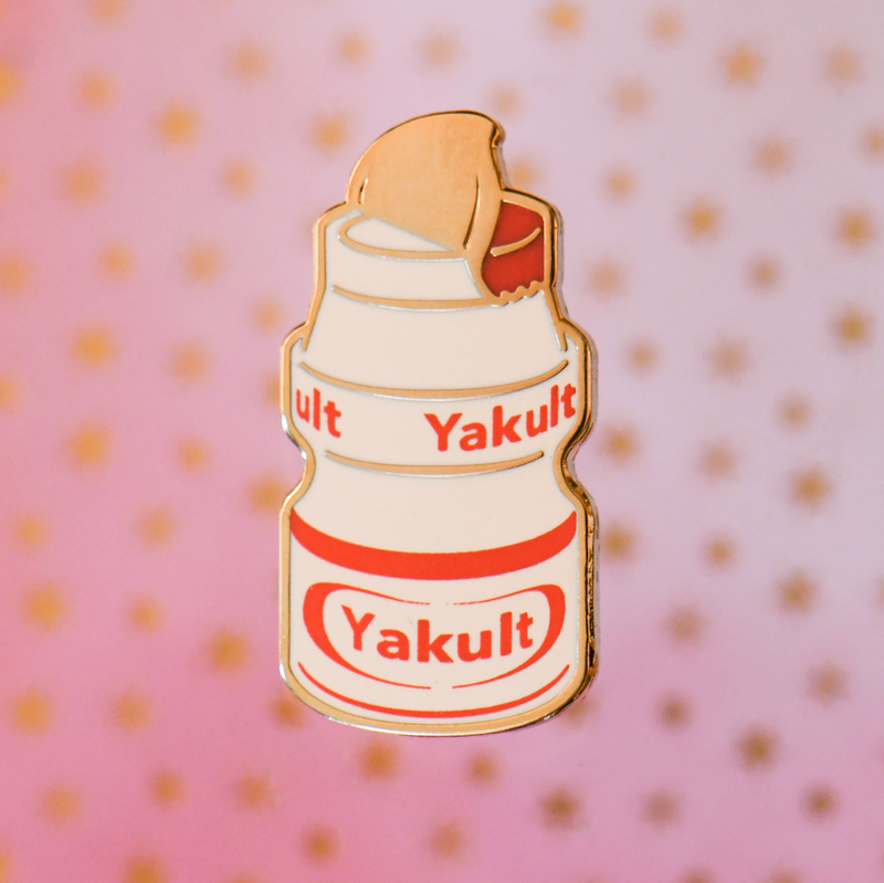 Yakult  Enamel Pin