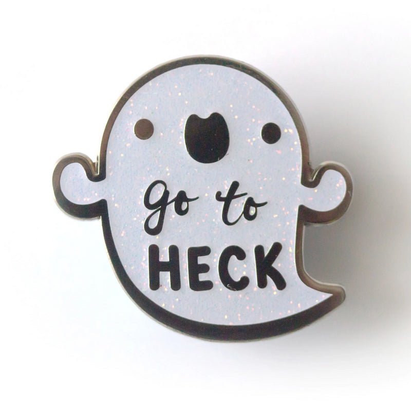 Go to Heck Ghost Pin