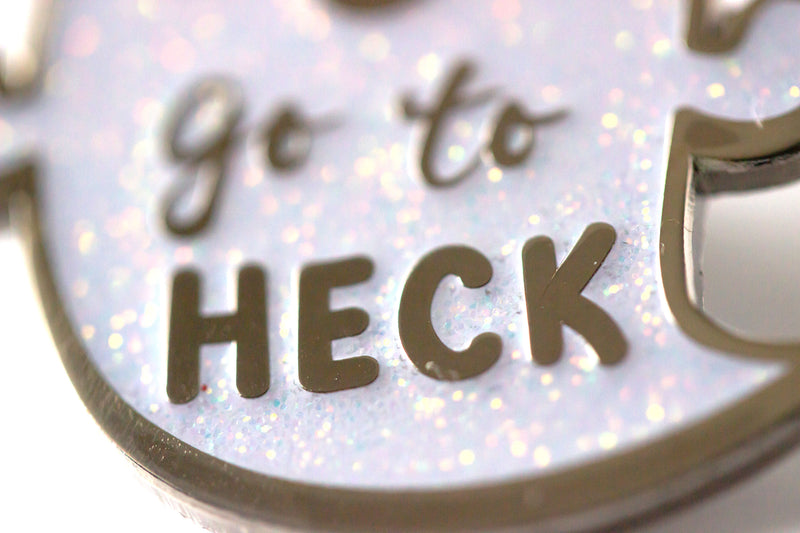 Go to Heck Ghost Pin