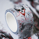 Demon Blood Red Foil Washi Tape