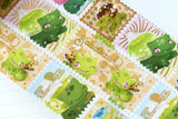 Bobasaur Foil Stamps Washi Tape