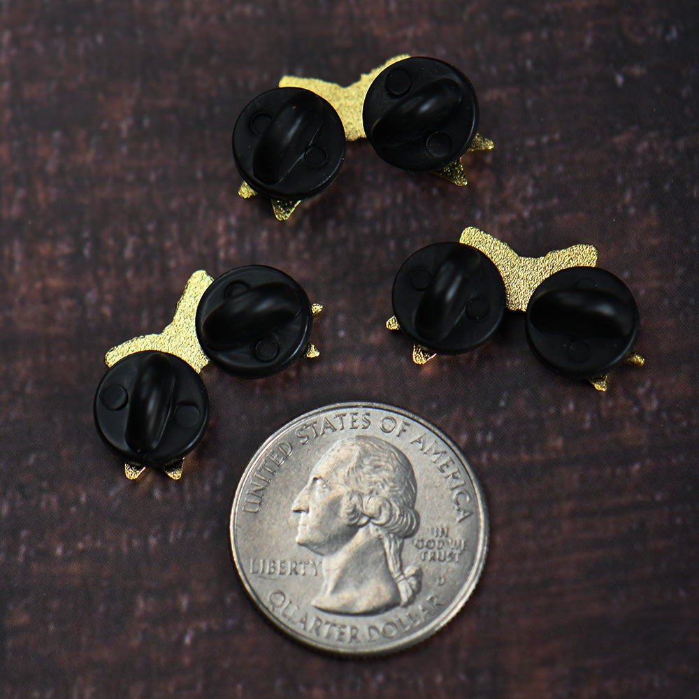 Mini Ribbon Bow Corner Pins