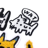 Squiggle Cat Patches