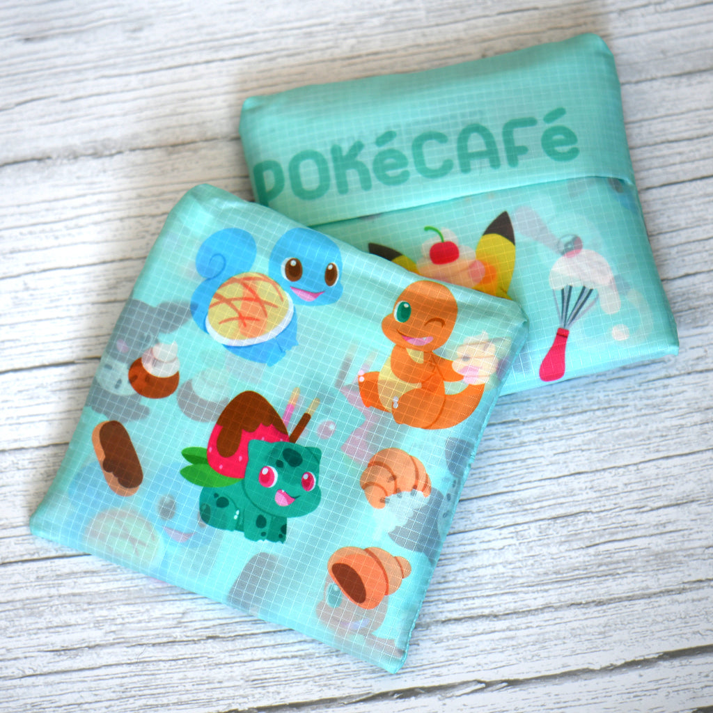 PokeCafe Reusable Shopping Bag