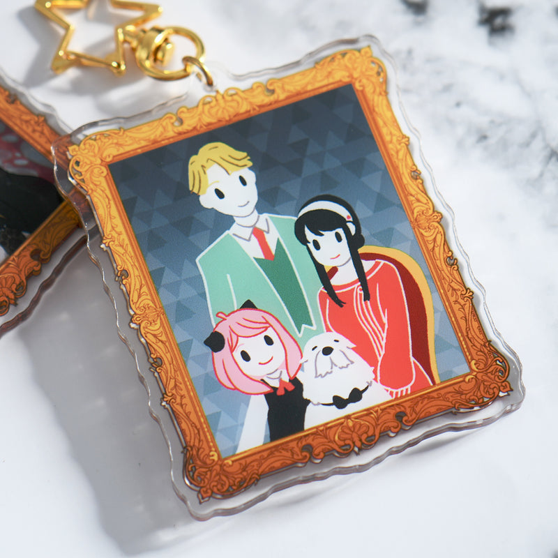 Spy x Family 3D Frame Keychain
