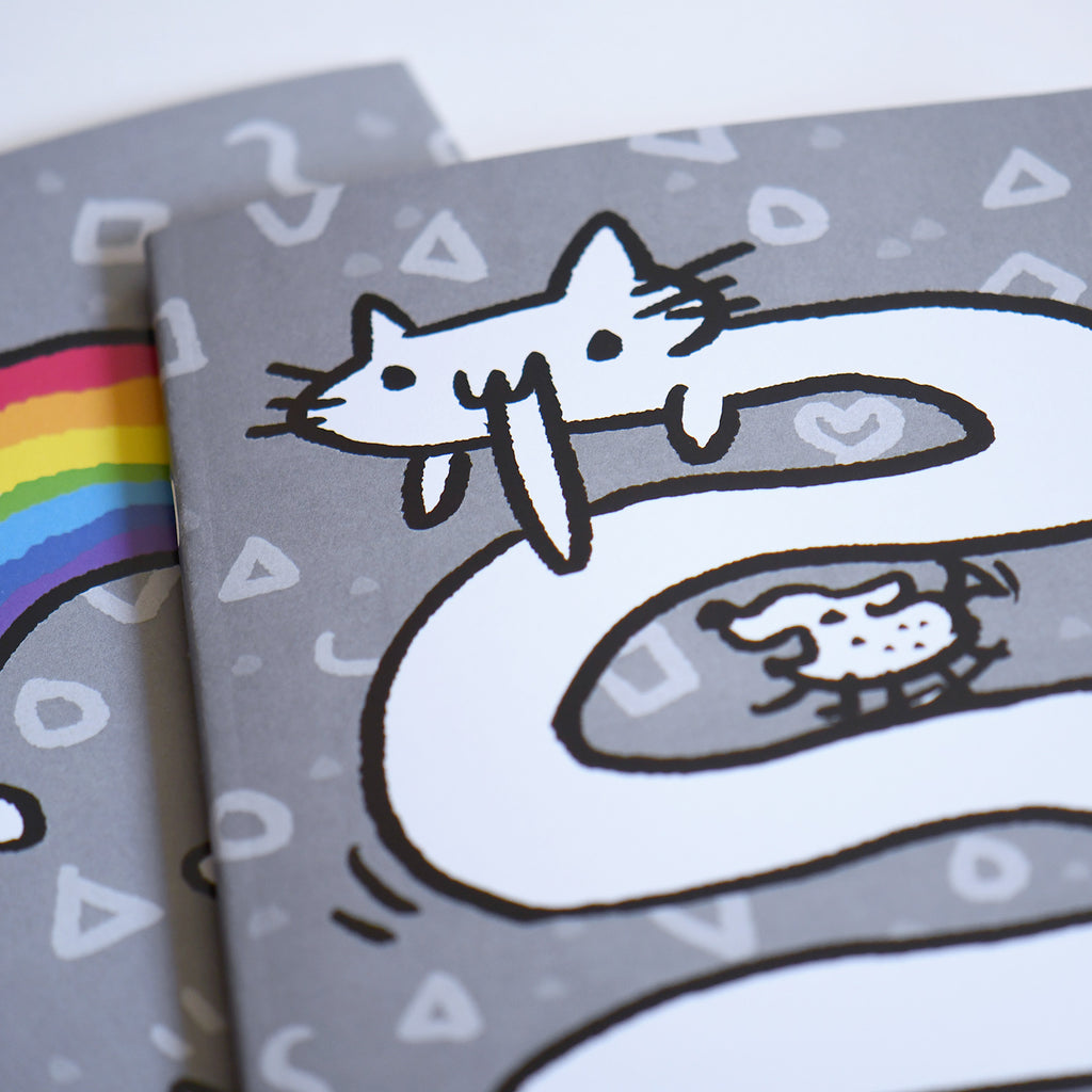Squiggle Cat Notebook – Shattered-Earth