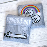 NEW Squiggle Cat Reusable Shopping Bag