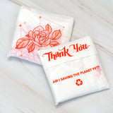 Thank You Rose Reusable Shopping Bag